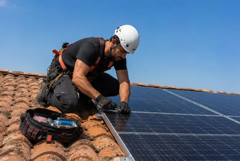 Maintenance et monitoring de panneaux solaires à Saint-Pierre-d'Amilly