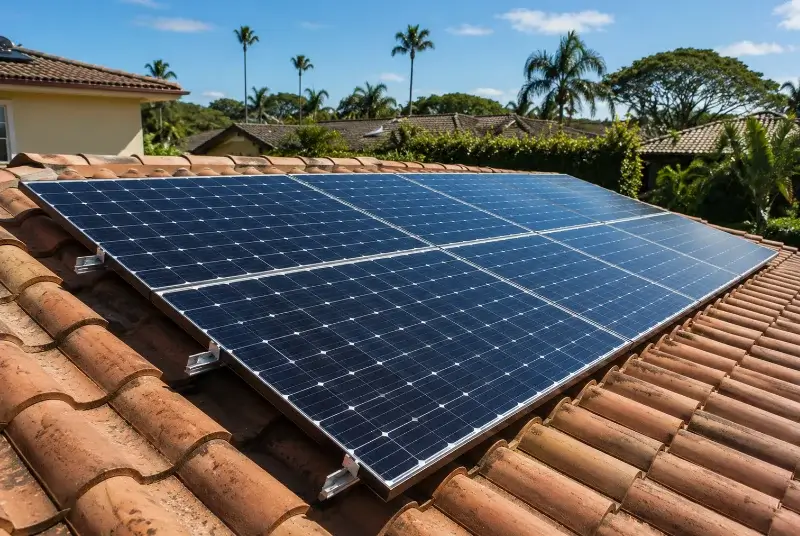 Installation de panneaux solaires à Saint-Pierre-d'Amilly